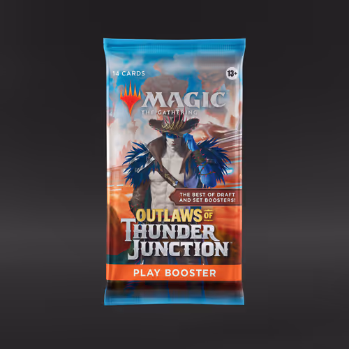 Magic: The Gathering Outlaws of Thunder Junction - Play Booster (1 Booster Pack - Art May Vary)