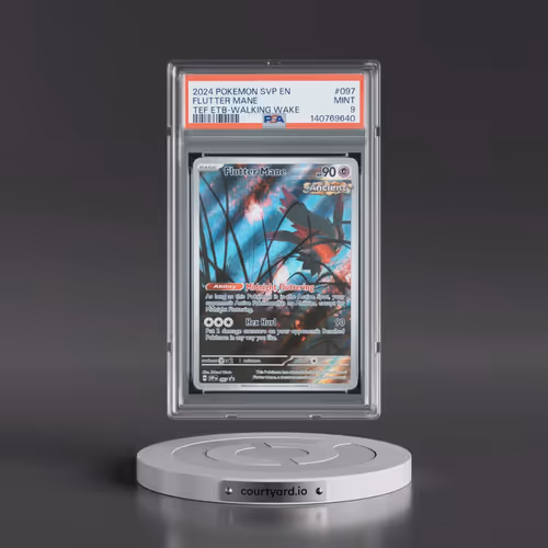 2024 Pokémon Svp EN-SV Black Star Promo #097 Flutter Mane - Temporal Forces Elite Trainer Box-Walkin