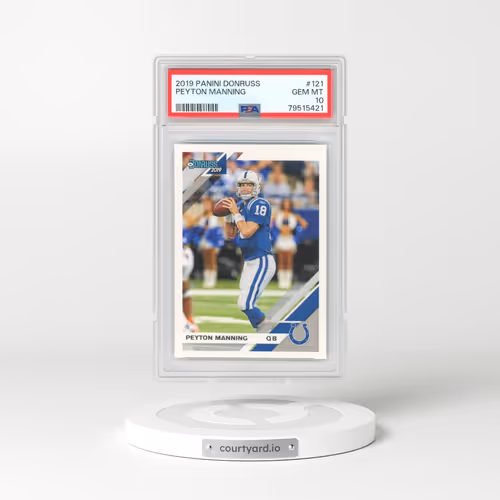 2019 Panini Donruss #121 Peyton Manning (PSA 10 GEM MINT)