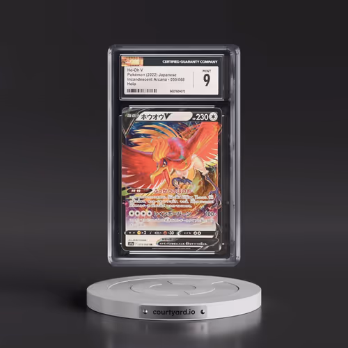 2022 Incandescent Arcana #055/068 Ho-Oh V - Holo (CGC 9 MINT)
