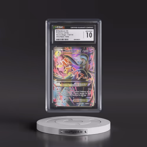 2016 Pokémon XY Steam Siege #112 M Gardevoir EX - Holo Full Art (CGC 10 GEM MINT)