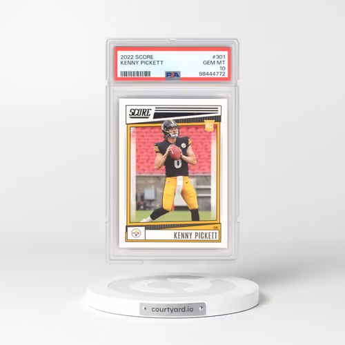 2022 Panini Score #301 Kenny Pickett (PSA 10 GEM MINT)