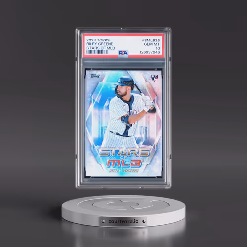 2023 Topps Stars of MLB #SMLB26 Riley Greene (PSA 10 GEM MINT)