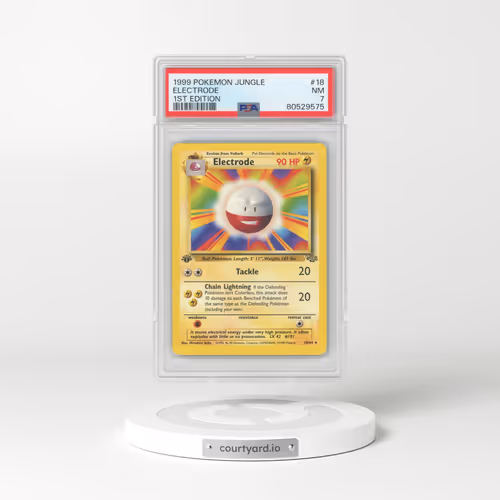 1999 Jungle #18 Electrode - 1st Edition (PSA 7 NM)