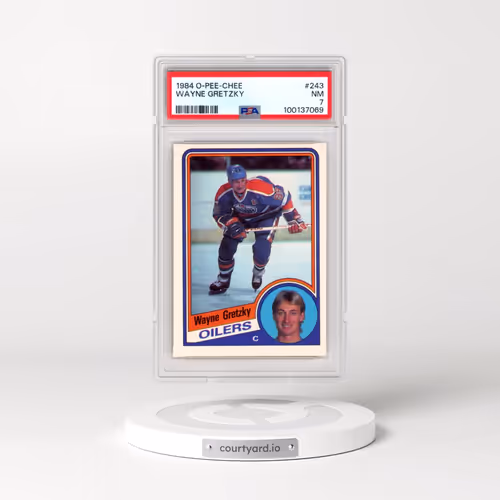 1984 O-Pee-Chee #243 Wayne Gretzky (PSA 7 NM)