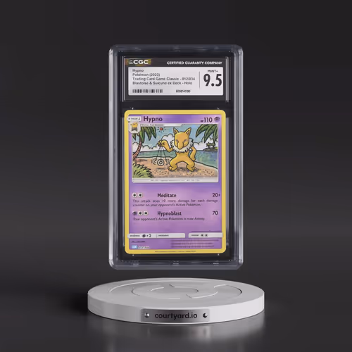 2023 Trading Card Game Classic - CLV, CLC, CLB #012/034 Hypno - Blastoise & Suicune ex Deck - CL