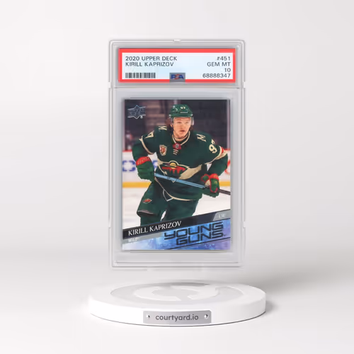 2020 Upper Deck #451 Kirill Kaprizov (PSA 10 GEM MINT)