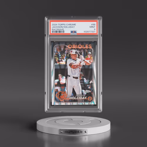 2024 Topps Chrome #88 Jackson Holliday - Raywave (PSA 9 MINT)