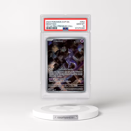 2023 Pokémon Svp EN-SV Black Star Promo #052 Mewtwo - 151 Ultra-Premium Collection (PSA 10 GEM MINT)