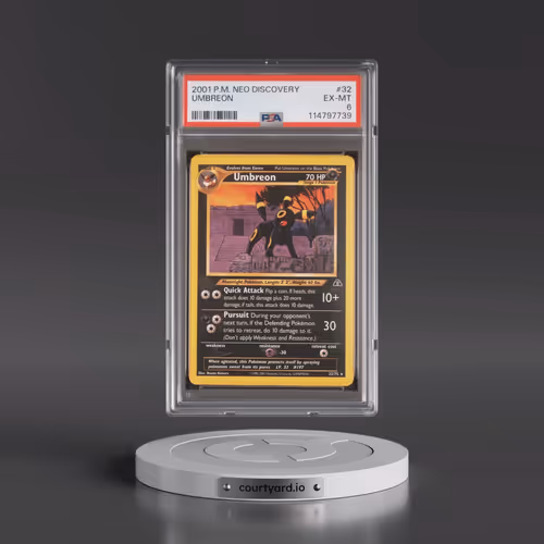 2001 Pokémon Neo Discovery #32 Umbreon (PSA 6 EX-MT)