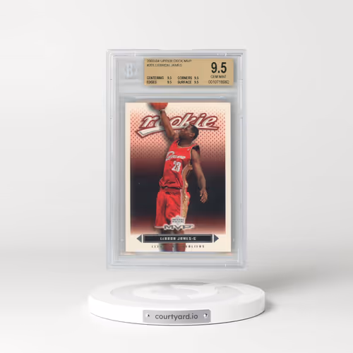 2003 Upper Deck MVP #201 LeBron James (BGS 9.5 GEM MINT)
