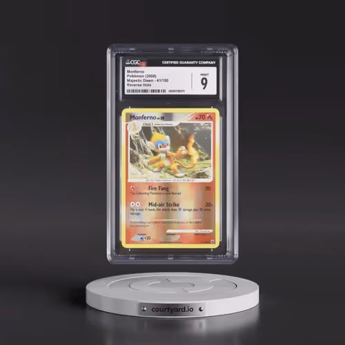 2008 Majestic Dawn #41/100 Monferno - Reverse Holo (CGC 9 MINT)