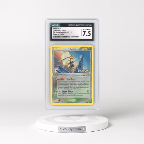 2005 EX Delta Species #1 Beedrill - Holo (CGC 7.5 NM+)
