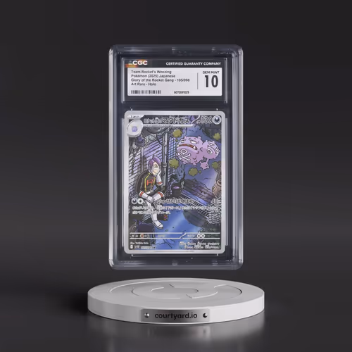 2025 Glory of the Rocket Gang - sv10 #105/098 Team Rocket's Weezing - Art Rare Holo (CGC 10 GEM MINT