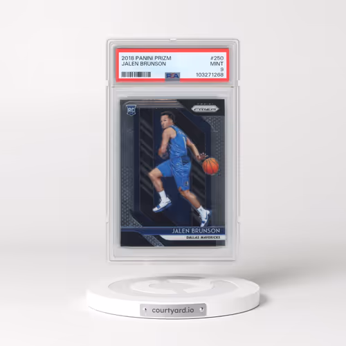 2018 Panini Prizm #250 Jalen Brunson (PSA 9 MINT)