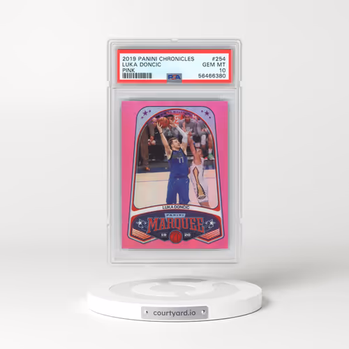 2019 Panini Chronicles #254 Luka Doncic - Pink (PSA 10 GEM MINT)