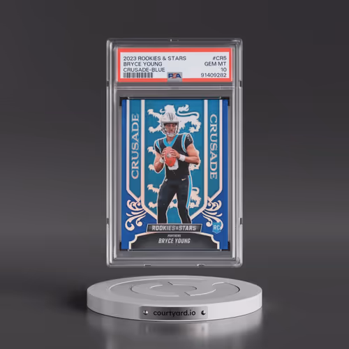 2023 Panini Rookies & Stars Crusade #CR5 Bryce Young - Blue (PSA 10 GEM MINT)