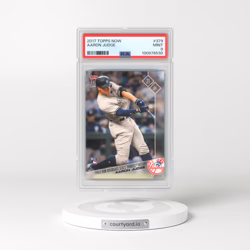 2017 Topps Now #379 Aaron Judge (PSA 9 MINT)