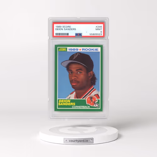 1989 Score #246 Deion Sanders (PSA 9 MINT)
