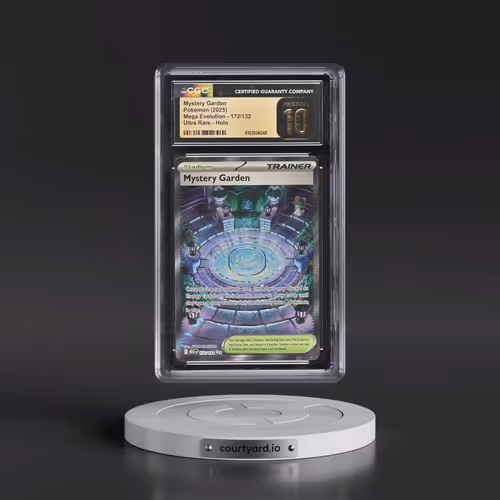 2025 Mega Evolution - MEG EN #172/132 Mystery Garden - Ultra Rare Holo (CGC 10 PRISTINE)