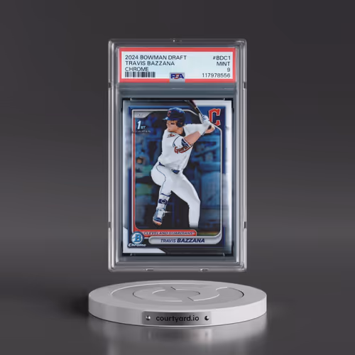 2024 Bowman Draft #BDC1 Travis Bazzana - Chrome (PSA 9 MINT)