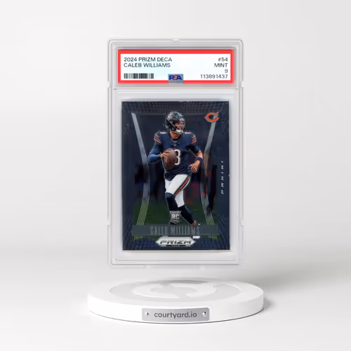 2024 Panini Prizm Deca #54 Caleb Williams (PSA 9 MINT)