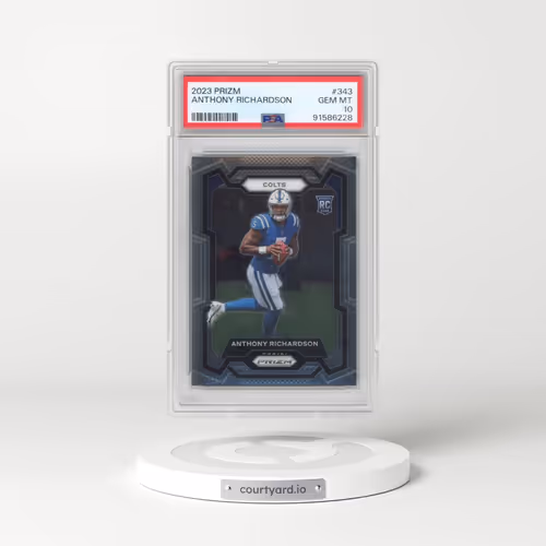 2023 Panini Prizm #343 Anthony Richardson (PSA 10 GEM MINT)