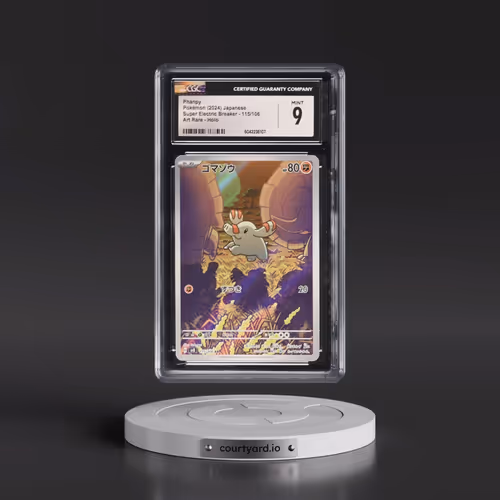 2024 Pokémon SV8-Super Electric Breaker #115 Phanpy - Art Rare (CGC 9 MINT)