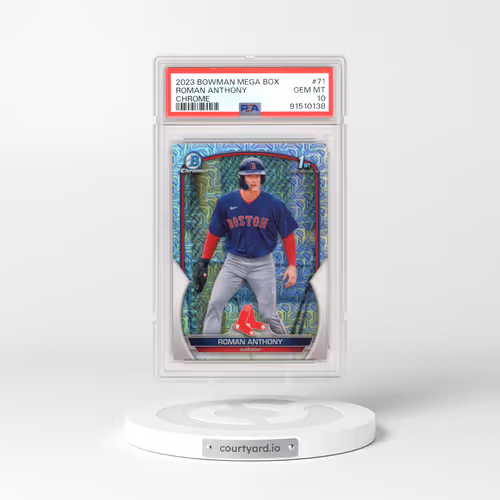 2023 Bowman Mega Box Chrome #71 Roman Anthony (PSA 10 GEM MINT)