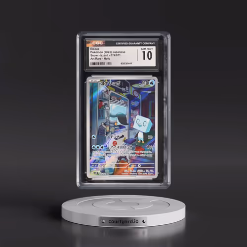 2023 Pokémon Sv2p-Snow Hazard #074 Eiscue - Art Rare (CGC 10 GEM MINT)