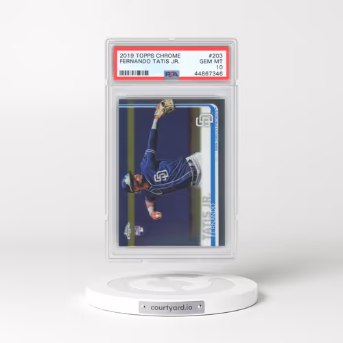 2019 Topps Chrome #203 Fernando Tatis Jr. (PSA 10 GEM MINT)