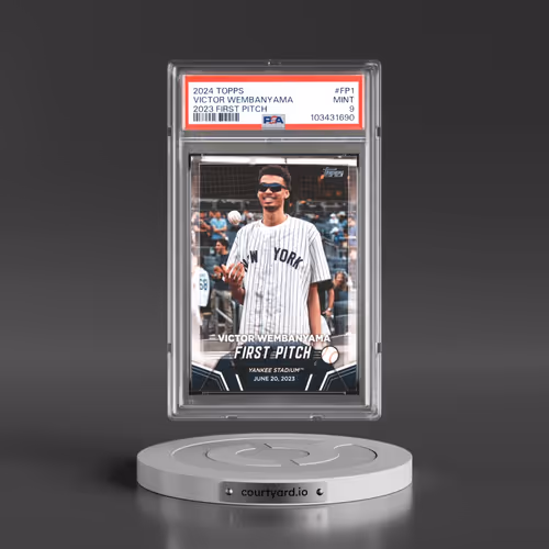 2024 Topps 2023 First Pitch #FP1 Victor Wembanyama (PSA 9 MINT)