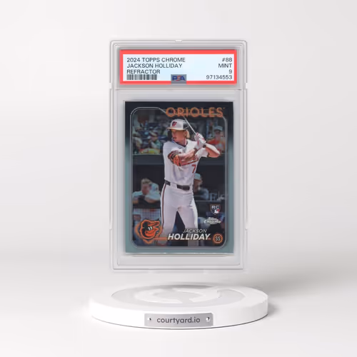 2024 Topps Chrome #88 Jackson Holliday - Refractor (PSA 9 MINT)