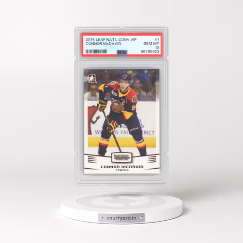 2015 Leaf National Convention VIP #1 Connor McDavid (PSA 10 GEM MINT)