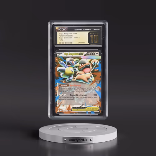 2025 Mega Evolution - MEG EN #104/132 Mega Kangaskhan ex - Holo (CGC 10 PRISTINE)