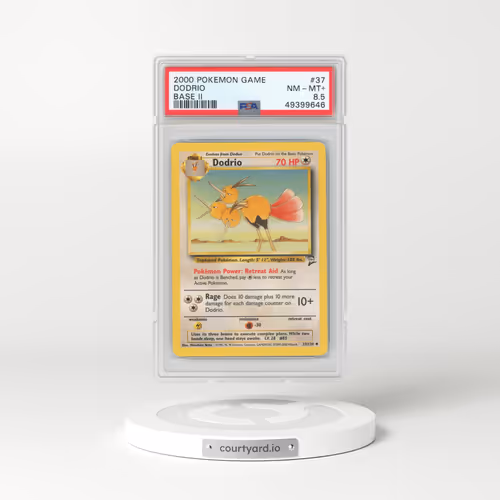 2000 Base Set 2 #37 Dodrio (PSA 8.5 NM-MT+)