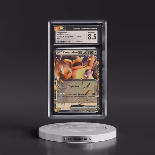 2023 Scarlet & Violet 151 - MEW EN #115/165 Kangaskhan ex (CGC 8.5 NM-MT+)
