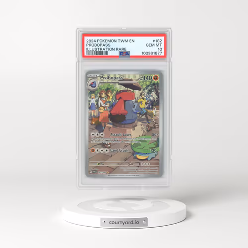 2024 Pokémon Twm EN-Twilight Masquerade #182 Probopass - Illustration Rare (PSA 10 GEM MINT)