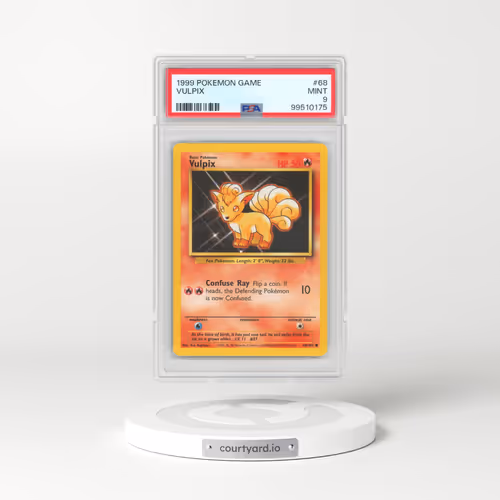 1999 Pokémon Game #68 Vulpix (PSA 9 MINT)