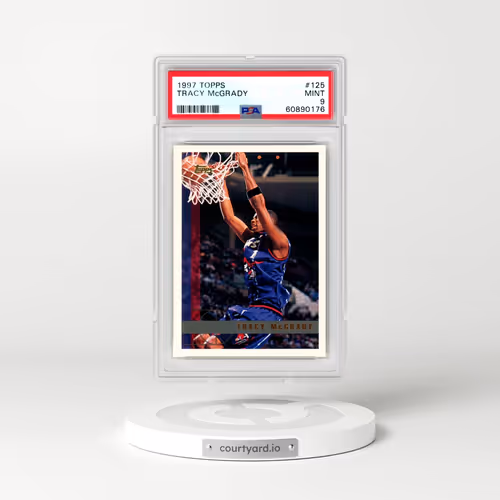 1997 Topps #125 Tracy McGrady (PSA 9 MINT)