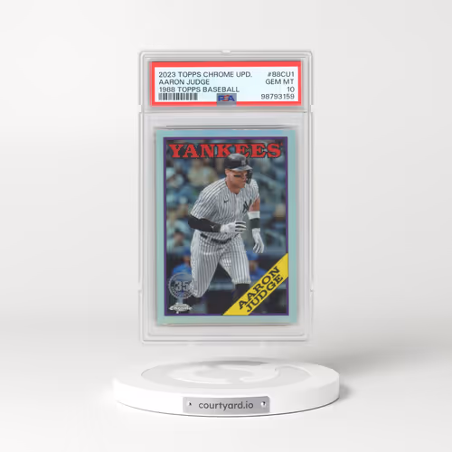 2023 Topps Chrome Update 1988 Topps Baseball #88CU1 Aaron Judge (PSA 10 GEM MINT)