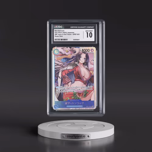2024 500 Years in the Future (OP07) - Japanese #OP07-051 Boa Hancock (CGC 10 GEM MINT)