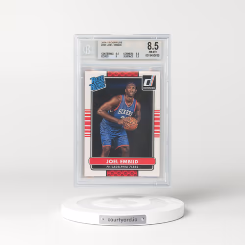2014 Panini Donruss #203 Joel Embiid (BGS 8.5 NM-MT+)