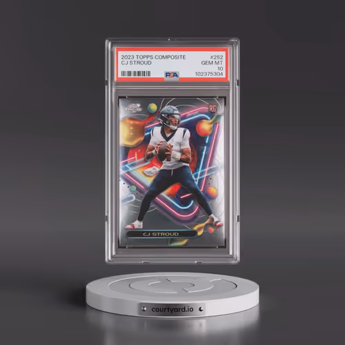 2023 Topps Composite #252 CJ Stroud (PSA 10 GEM MINT)
