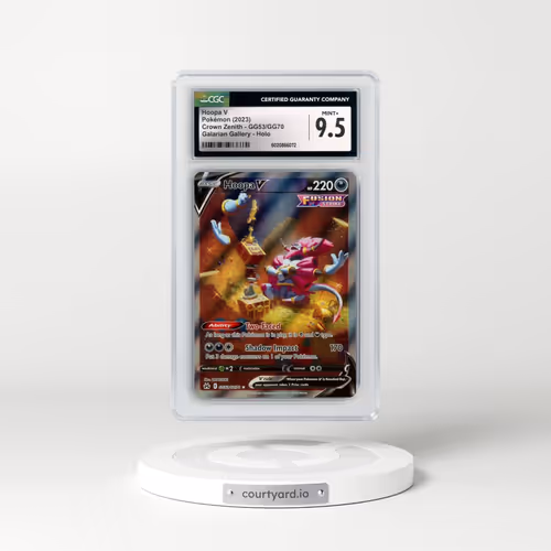 2022 Crown Zenith #GG53/GG70 Hoopa V - Holo (CGC 9.5 MINT+)