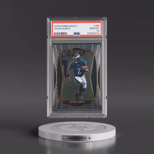 2020 Panini Select #150 Jalen Hurts (PSA 10 GEM MINT)