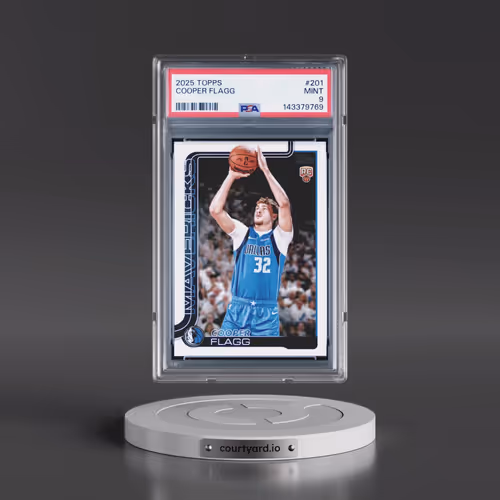 2025 Topps #201 Cooper Flagg (PSA 9 MINT)