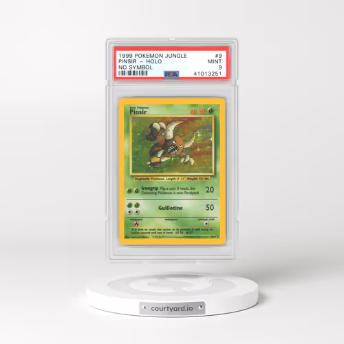 1999 Jungle #9 Pinsir - Holo No Set Symbol (PSA 9 MINT)