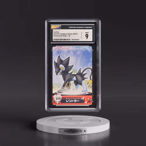 2007 Diamond & Pearl #19 Luxray (CGC 9 MINT)