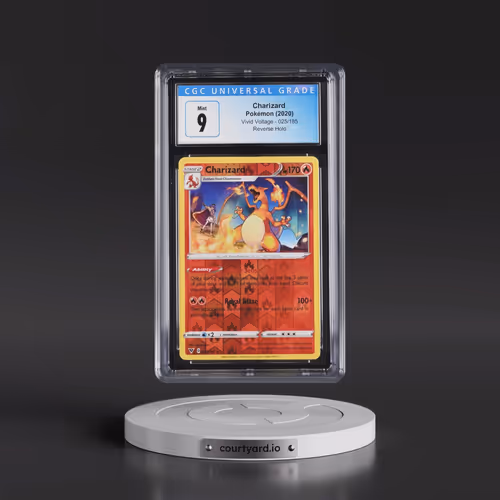 2020 Vivid Voltage #025/185 Charizard - Reverse Holo (CGC 9 MINT)